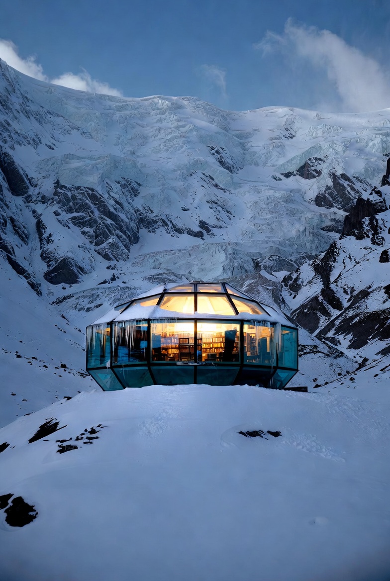 極寒の地のGXライブラリー:未来都市の最北端拠点