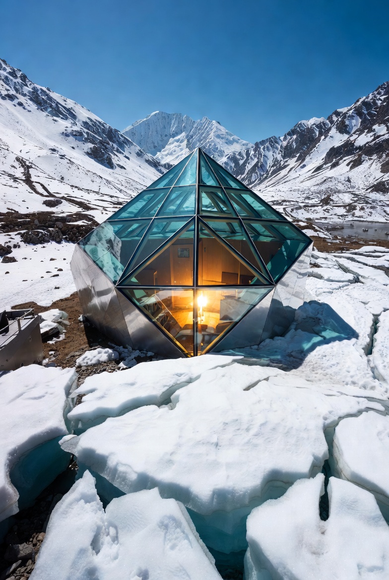 ピラミッド型氷河観 測ステーション:GX環境モニタリング